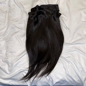 100% soft human hair weft pieces